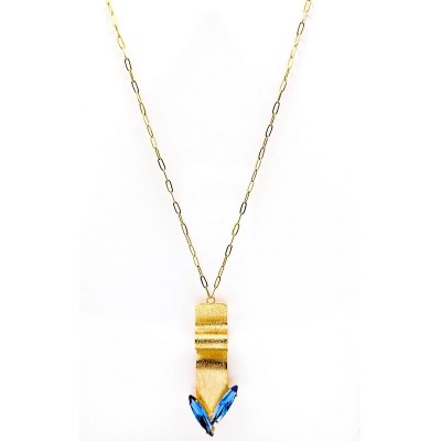 Χειροποίητο Επιχρυσωμένο Κολιέ GREKAS JEWELRY