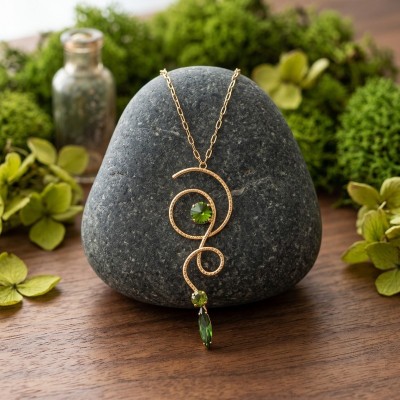 Χειροποίητο Επιχρυσωμένο Κολιέ GREKAS JEWELRY