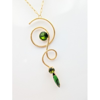 Χειροποίητο Επιχρυσωμένο Κολιέ GREKAS JEWELRY