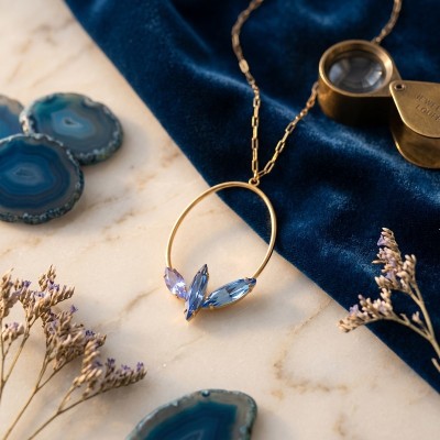 Χειροποίητο Επιχρυσωμένο Κολιέ GREKAS JEWELRY