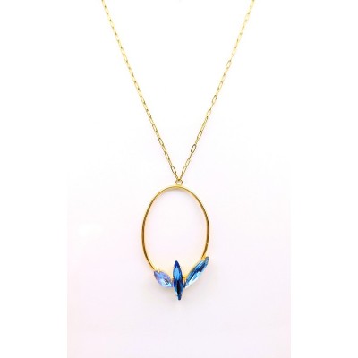 Χειροποίητο Επιχρυσωμένο Κολιέ GREKAS JEWELRY