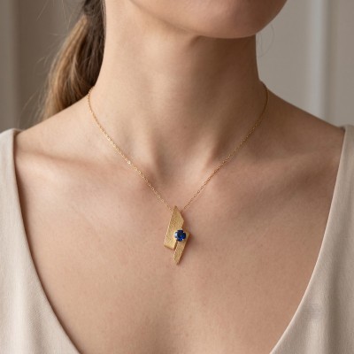 Χειροποίητο Επιχρυσωμένο Κολιέ GREKAS JEWELRY