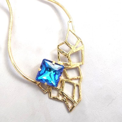 Γυναικεία χειροποίητα LOUA JEWELS σκουλαρίκια με κρυστάλλινες πέτρες