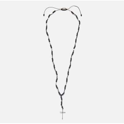 CHR NCL 309 ΑΝΔΡΙΚΟ ΧΕΙΡΟΠΟΙΗΤΟ ΚΟΛΙΕ ΡΟΖΑΡΙΟ CHRYSOSTOMOS ΜΕ ΟΝΥΧΑ &...