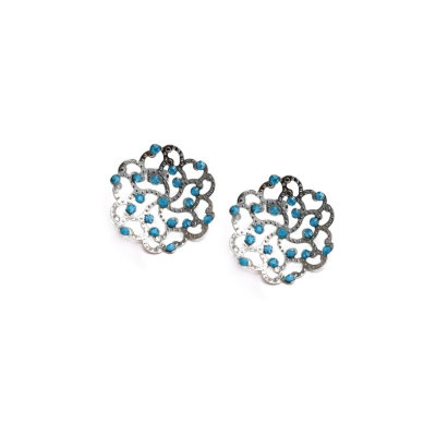 Σκουλαρίκια Elegant rose earrings Σιέλ