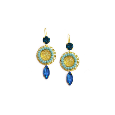 5434F Γυναικεία Σκουλαρίκια CATHERINE BIJOUX All time classic beads...
