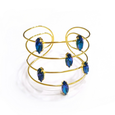 Γυναικείο Βραχιόλι  Iride sense full of color bangle Μπλε