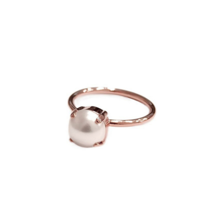 Γυναικείο Δαχτυλίδι  Pearl ring Χρυσό