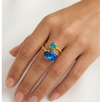 Γυναικείο Δαχτυλίδι CATHERINE BIJOUX Constellation of Venus ring Τυρκουάζ
