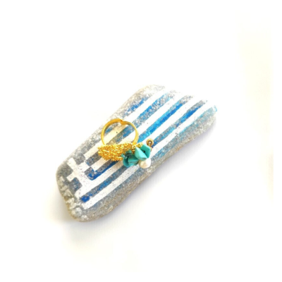 Γυναικείο Δαχτυλίδι  Summer coral ring Τυρκουάζ