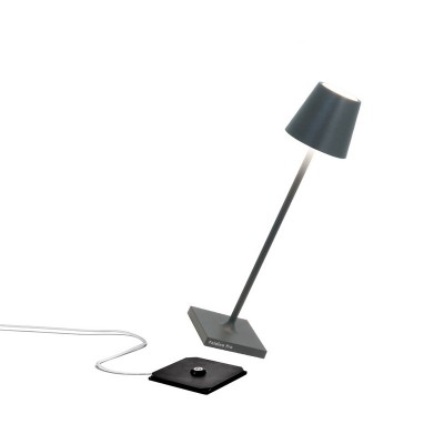 Zafferano Poldina micro table lamp Πορτατίφ σε Γκρι απόχρωση