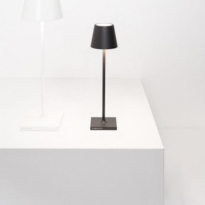 Zafferano Poldina micro table lamp Πορτατίφ σε Γκρι απόχρωση