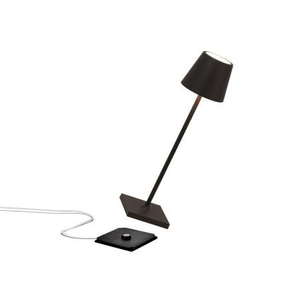 Zafferano Poldina Pro Micro Επιτραπέζιo Φωτιστικό LED σε Μαύρη απόχρωση