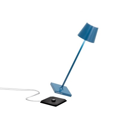 Zafferano Poldina Pro Micro Επιτραπέζιo Φωτιστικό LED σε Μπλε απόχρωση