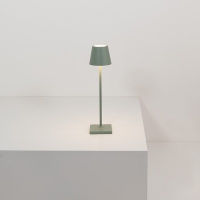 Zafferano Poldina Pro Micro Επιτραπέζιo Φωτιστικό LED σε Πράσινο-Βεραμάν απόχρωση