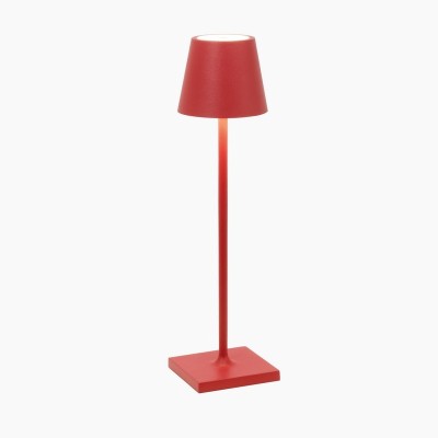 Zafferano Poldina Pro Micro Επιτραπέζιo Φωτιστικό LED σε Κόκκινη απόχρωση