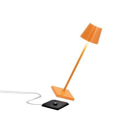 Zafferano Poldina Pro Micro Επιτραπέζιo Φωτιστικό LED σε Πορτοκαλί απόχρωση