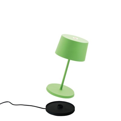 Zafferano  Olivia Mini Επιτραπέζιo Φωτιστικό LED σε Πράσινη απόχρωση