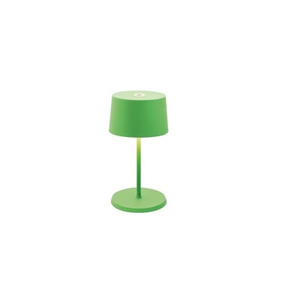 Zafferano  Olivia Mini Επιτραπέζιo Φωτιστικό LED σε Πράσινη απόχρωση