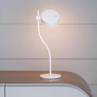 Zafferano Super O table lamp Επιτραπέζιο Φωτιστικό LED σε Λευκή απόχρωση