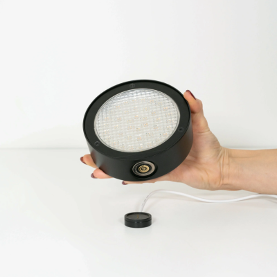 Zafferano Super O table lamp Επιτραπέζιο Φωτιστικό LED σε Μαύρη απόχρωση