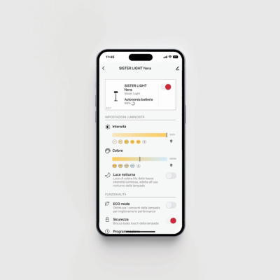 Zafferano Φωτιστικό LED κήπου Sister Light Wi-Fi  Μπεζ απόχρωση