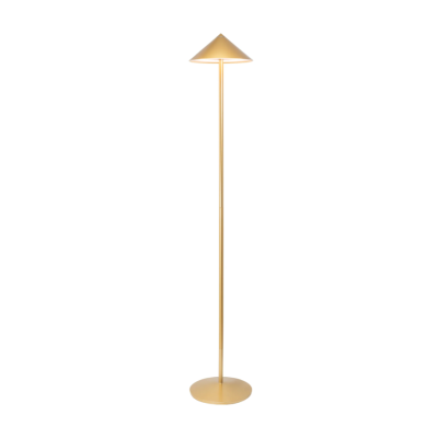 Zafferano Φωτιστικό LED Δαπέδου Pina XXL floor lamp Χρυσή απόχρωση