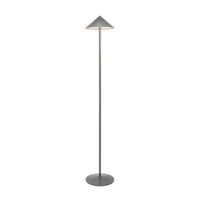Zafferano Φωτιστικό LED Δαπέδου Pina XXL floor lamp Γκρι απόχρωση