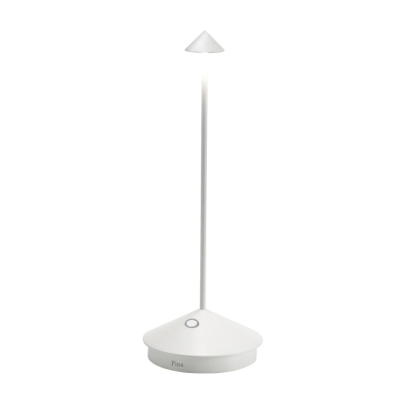 Zafferano Επιτραπέζιo Φωτιστικό LED Pina table lamp Λευκή απόχρωση