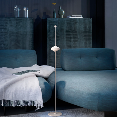 Zafferano Επιτραπέζιo Φωτιστικό LED Pina table lamp Μπεζ απόχρωση