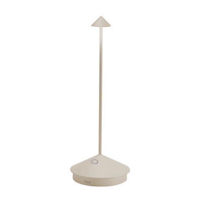 Zafferano Επιτραπέζιo Φωτιστικό LED Pina table lamp Μπεζ απόχρωση