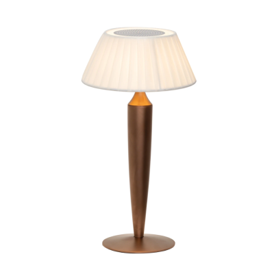 Zafferano Επιτραπέζιo Φωτιστικό LED Flaminia table lamp Μπρονζε απόχρωση