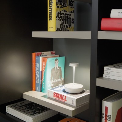 Zafferano Επιτραπέζιo Φωτιστικό LED Swap mini table lamp Λεύκη απόχρωση