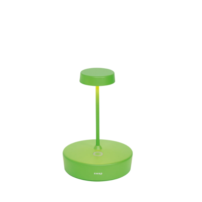Zafferano Επιτραπέζιo Φωτιστικό LED Swap mini table lamp Πράσινη απόχρωση