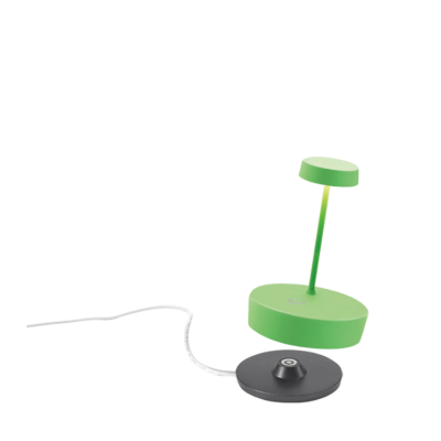 Zafferano Επιτραπέζιo Φωτιστικό LED Swap mini table lamp Πράσινη απόχρωση